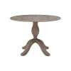 Habersham Antique Rustic Finish Round Drop Leaf Dining Table by Linon Home Decor -Linon Home Decor Shop antique rustic linon home decor kitchen dining tables thd02956 64 1000