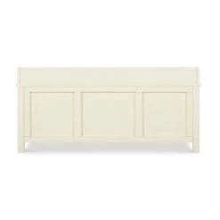 Hempstead 20.98 in. H x 45 in. W x 17.01 in. D White Storage Bench by Linon Home Decor -Linon Home Decor Shop antique white linon home decor dining benches thd03594 66 1000