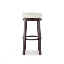 Maya 29 in. Beige and Brown Cushioned Bar Stool by Linon Home Decor 9 Maya 29 in. Beige and Brown Cushioned Bar Stool by Linon Home Decor -Linon Home Decor Shop beige brown linon home decor bar stools 98353kric 01 kd e1 1000