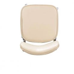 Jaxon Silver Metal 31 in. Barstool with Beige / Tan Faux Leather Seat by Linon Home Decor -Linon Home Decor Shop beige linon home decor bar stools thdac3742 a0 1000