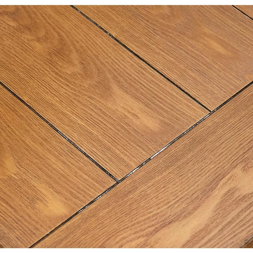 Austin 44 in. Black/Ash Veneer Large Rectangle Wood Coffee Table with Shelf by Linon Home Decor 10 Austin 44 in. Black/Ash Veneer Large Rectangle Wood Coffee Table with Shelf by Linon Home Decor - Image 8