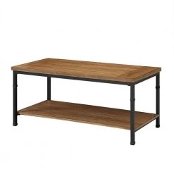 Austin 44 in. Black/Ash Veneer Large Rectangle Wood Coffee Table with Shelf by Linon Home Decor 14 Austin 44 in. Black/Ash Veneer Large Rectangle Wood Coffee Table with Shelf by Linon Home Decor -Linon Home Decor Shop black ash veneer linon home decor coffee tables 862256ash01u c3 1000