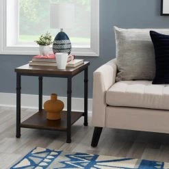 Austin Black Ash End Table by Linon Home Decor -Linon Home Decor Shop black ash veneer linon home decor end side tables 862254ash01u 31 1000