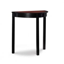 Osborne 26 in. Black/Cherry Half Moon Wood Console Table with Storage by Linon Home Decor 17 Osborne 26 in. Black/Cherry Half Moon Wood Console Table with Storage by Linon Home Decor -Linon Home Decor Shop black cherry linon home decor console tables 64026blkchy01kdu c3 1000
