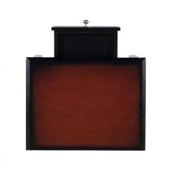 Camden 18 in. W Black Cherry 24 in. H Rectangle Wood top End Table by Linon Home Decor -Linon Home Decor Shop black cherry linon home decor end side tables 64027blkchy01kdu a0 1000