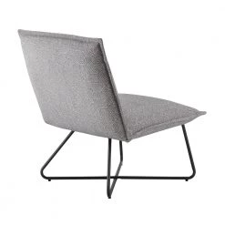 LauraLee Grey and Black Metal Modern Accent Chair by Linon Home Decor -Linon Home Decor Shop black linon home decor accent chairs thd02943 66 1000