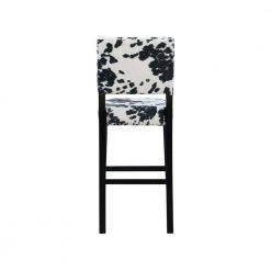 Carolyn Black Cow Print Bar Stool by Linon Home Decor -Linon Home Decor Shop black linon home decor bar stools thd00587 66 1000