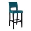 Edison 30 in. Blue Upholstered Bar Stool by Linon Home Decor -Linon Home Decor Shop black linon home decor bar stools thd03511 64 1000
