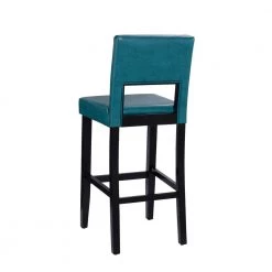 Edison 30 in. Blue Upholstered Bar Stool by Linon Home Decor -Linon Home Decor Shop black linon home decor bar stools thd03511 66 1000