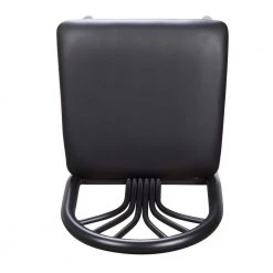 Pella 45 H in. Back Vinyl Metal Fretwork Low Back and Frame Barstool (Carton of 2) by Linon Home Decor -Linon Home Decor Shop black linon home decor bar stools thdac03618 a0 1000