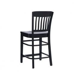 Fargo Black Counter stool with wood Seat (2 pk) by Linon Home Decor -Linon Home Decor Shop black linon home decor bar stools thdac04044 1f 1000