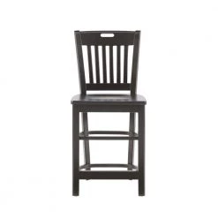 Brouthers Black Counter stool with Wood Seat (2 pk) by Linon Home Decor 18 Brouthers Black Counter stool with Wood Seat (2 pk) by Linon Home Decor -Linon Home Decor Shop black linon home decor bar stools thdac04051 4f 1000