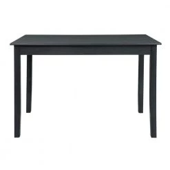 Rodman 36.25 in. H Dark Charocoal Tavern Wood Frame Table by Linon Home Decor -Linon Home Decor Shop black linon home decor bar tables thd04075 c3 1000