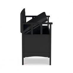 Carlton Black Bench with Flip Top Lid by Linon Home Decor -Linon Home Decor Shop black linon home decor bedroom benches 84021blk 01 kd u 4f 1000