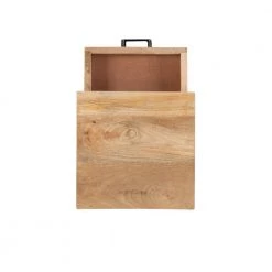 Carina 12 in. W Natural and Black Rectangle Wood Top C Table by Linon Home Decor -Linon Home Decor Shop black linon home decor c tables hd221875 a0 1000