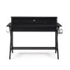 Blake Black Gaming Desk with LED Lighting by Linon Home Decor -Linon Home Decor Shop black linon home decor computer desks thd02955 64 1000