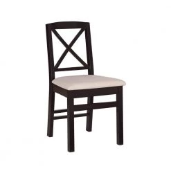 Hubbard Black X-Back Dining Chair (2-Pack) by Linon Home Decor 17 Hubbard Black X-Back Dining Chair (2-Pack) by Linon Home Decor -Linon Home Decor Shop black linon home decor dining chairs thd04133 c3 1000