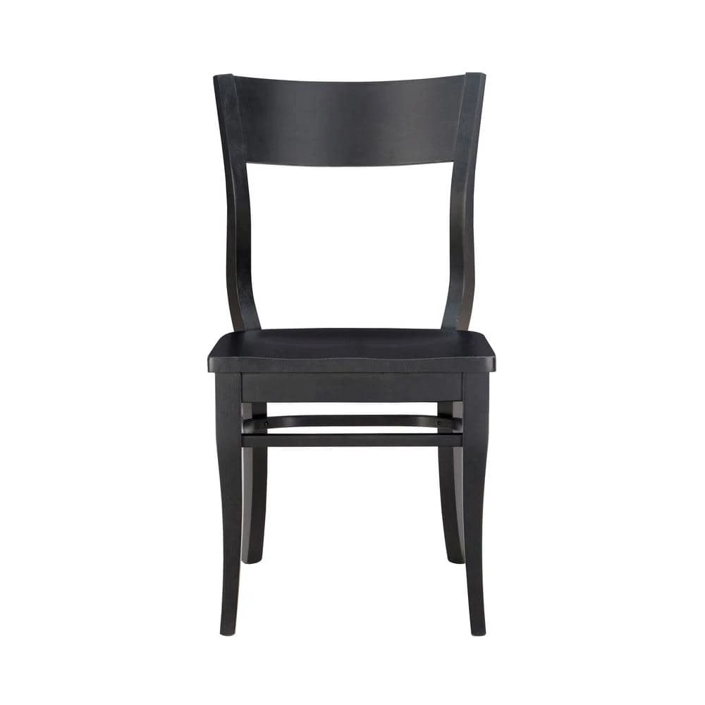 Fallon Black wood Side Chair (2-Pack) by Linon Home Decor 8 Fallon Black wood Side Chair (2-Pack) by Linon Home Decor - Image 6