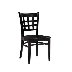 Olympia Black Dining Chair Solid Wood Seat (2-Pack) by Linon Home Decor 15 Olympia Black Dining Chair Solid Wood Seat (2-Pack) by Linon Home Decor -Linon Home Decor Shop black linon home decor dining chairs thdac03736 c3 1000