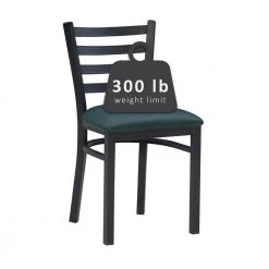 Galina Black Metal Side Chair with Green Faux Leather Seat (Carton of 2) by Linon Home Decor 17 Galina Black Metal Side Chair with Green Faux Leather Seat (Carton of 2) by Linon Home Decor -Linon Home Decor Shop black linon home decor dining chairs thdac3724 44 1000