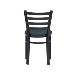 Galina Black Metal Side Chair with Green Faux Leather Seat (Carton of 2) by Linon Home Decor 13 Galina Black Metal Side Chair with Green Faux Leather Seat (Carton of 2) by Linon Home Decor -Linon Home Decor Shop black linon home decor dining chairs thdac3724 66 1000