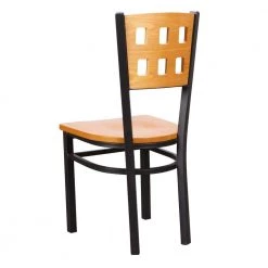 Blalock Black Metal Side Chair High Back with Wood Back and Seat (Carton of 2) by Linon Home Decor 14 Blalock Black Metal Side Chair High Back with Wood Back and Seat (Carton of 2) by Linon Home Decor -Linon Home Decor Shop black linon home decor dining chairs thdac3732 66 1000