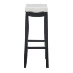 Concord 3-Pieces Black and White Wood Top Bar Set by Linon Home Decor -Linon Home Decor Shop black linon home decor dining room sets thd04118 76 1000