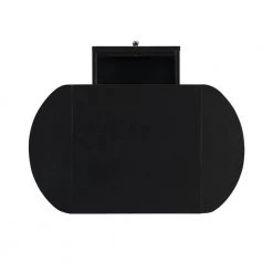 Shirley 25 in. W Black Square Wood Top Dropleaf Side Table by Linon Home Decor -Linon Home Decor Shop black linon home decor end side tables hd221851 a0 1000