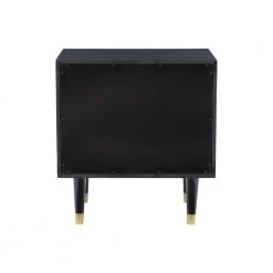Covington 2-Drawer Black Texture Nightstand by Linon Home Decor 15 Covington 2-Drawer Black Texture Nightstand by Linon Home Decor -Linon Home Decor Shop black linon home decor nightstands thd03517 66 1000