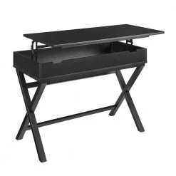 Peggy Black Lift Top 42 in. wide Stand Up Desk by Linon Home Decor -Linon Home Decor Shop black linon home decor standing desks thd02749 77 1000