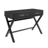 Dayna Black 2-Drawer Desk by Linon Home Decor -Linon Home Decor Shop black linon home decor writing desks thd02746 64 1000
