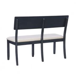 Rodman Dark Charcoal Dining Bench 36 in. H x 52.50 in. W x 20.25 in. D by Linon Home Decor 14 Rodman Dark Charcoal Dining Bench 36 in. H x 52.50 in. W x 20.25 in. D by Linon Home Decor -Linon Home Decor Shop blackwash linon home decor bedroom benches thd04067 4f 1000