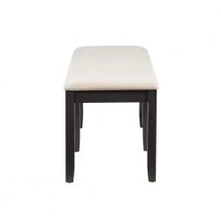 Rodman Dark Charcoal Backless Dining Bench 19 in. H x 46.38 in. W x 17 in. D by Linon Home Decor -Linon Home Decor Shop blackwash linon home decor bedroom benches thd04071 e1 1000