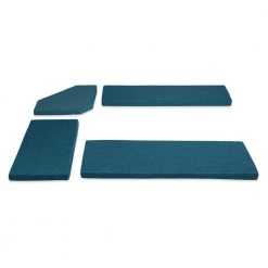 3-Piece Chelsea Nook Vintage Blue Cushion by Linon Home Decor