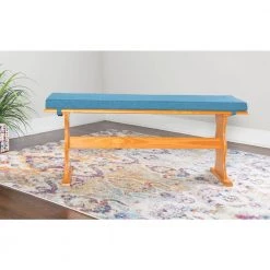 3-Piece Chelsea Nook Vintage Blue Cushion by Linon Home Decor -Linon Home Decor Shop blue linon home decor dining room sets thd01920 66 1000