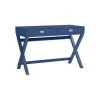 Sara Navy Blue 2-Drawer Writing Desk by Linon Home Decor 2 Sara Navy Blue 2-Drawer Writing Desk by Linon Home Decor -Linon Home Decor Shop blue linon home decor writing desks thd02875 64 1000