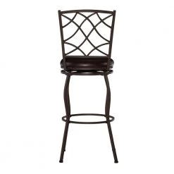 Cliff Brown 30 in. Adjustable Stool (Set of 3) by Linon Home Decor -Linon Home Decor Shop brown linon home decor bar stools thd01800 66 1000