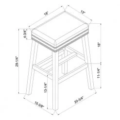 Will Brown Mossy Oak 30 in. Bar Stool by Linon Home Decor 12 Will Brown Mossy Oak 30 in. Bar Stool by Linon Home Decor -Linon Home Decor Shop brown linon home decor bar stools thd01868 44 1000