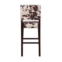 Reese Udder-Madness Brown Upholstered Barstool by Linon Home Decor -Linon Home Decor Shop brown linon home decor bar stools thd03514 66 1000