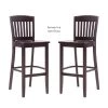 Elihu Brown Barstool with Wood Seat (2 pk) by Linon Home Decor -Linon Home Decor Shop brown linon home decor bar stools thdac04050 64 1000