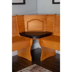 Zoe Brown PVC 4-Piece Cushion Set by Linon Home Decor 13 Zoe Brown PVC 4-Piece Cushion Set by Linon Home Decor -Linon Home Decor Shop brown linon home decor chair pads thd03551 4f 1000