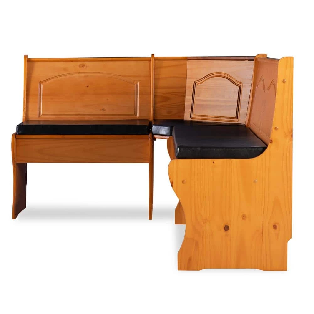 Zoe Brown PVC 4-Piece Cushion Set by Linon Home Decor 2 Zoe Brown PVC 4-Piece Cushion Set by Linon Home Decor - Image 2