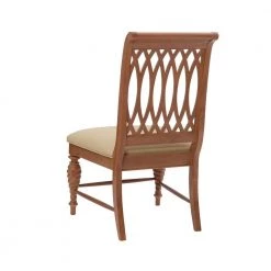 Sequim Brown Dining Chair w UPH Seat (2-Pack) by Linon Home Decor -Linon Home Decor Shop brown linon home decor dining chairs thdac03728 1f 1000