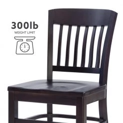 Tinker Brown Chair wood Seat (2 pk) by Linon Home Decor -Linon Home Decor Shop brown linon home decor dining chairs thdac04042 a0 1000