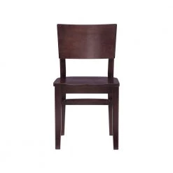 Adams Brown Wood Back and Seat Dining Chair (Set of 2) by Linon Home Decor -Linon Home Decor Shop brown linon home decor dining chairs thdac3753 4f 1000