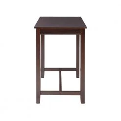 Concord 3-Pieces Brown Wood Top Bar Set by Linon Home Decor 19 Concord 3-Pieces Brown Wood Top Bar Set by Linon Home Decor -Linon Home Decor Shop brown linon home decor dining room sets thd04119 1f 1000
