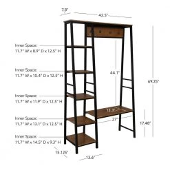 Austin Ash Veneer Hall Tree by Linon Home Decor 17 Austin Ash Veneer Hall Tree by Linon Home Decor -Linon Home Decor Shop brown linon home decor hall trees thd04138 4f 1000