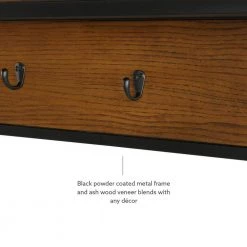 Austin Ash Veneer Hall Tree by Linon Home Decor 20 Austin Ash Veneer Hall Tree by Linon Home Decor -Linon Home Decor Shop brown linon home decor hall trees thd04138 fa 1000