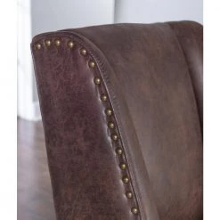 Draper Brown Office Chair by Linon Home Decor 18 Draper Brown Office Chair by Linon Home Decor -Linon Home Decor Shop brown linon home decor task chairs thd01961 1f 1000