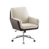 Basin Brown and Natural Sherpa Fabric Swivel Office Chair by Linon Home Decor 2 Basin Brown and Natural Sherpa Fabric Swivel Office Chair by Linon Home Decor -Linon Home Decor Shop brown natural linon home decor task chairs thd04085 64 1000